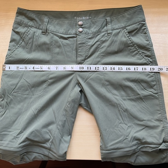Columbia Women's Saturday Trail II Convertible Hiking Pants in Olive Grn 10 Reg - Picture 7 of 16
